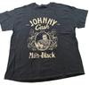 Johnny Cash The Man In Black 1952 Tennessee Graphic T Shirt Adult XL Black Unisex T-Shirt