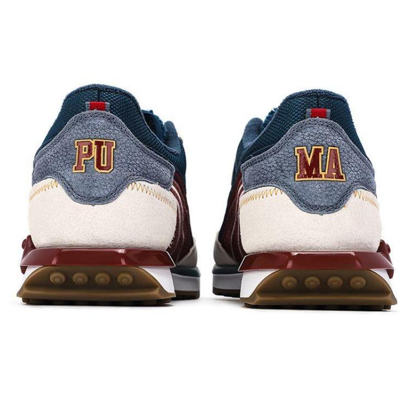 PUMA City Rider p.uni Unisex Low-Top Sneakers Grey Yellow 382708-01