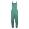 Mono de Moda para Mujer sin Mangas Holgado con Tirantes de Color