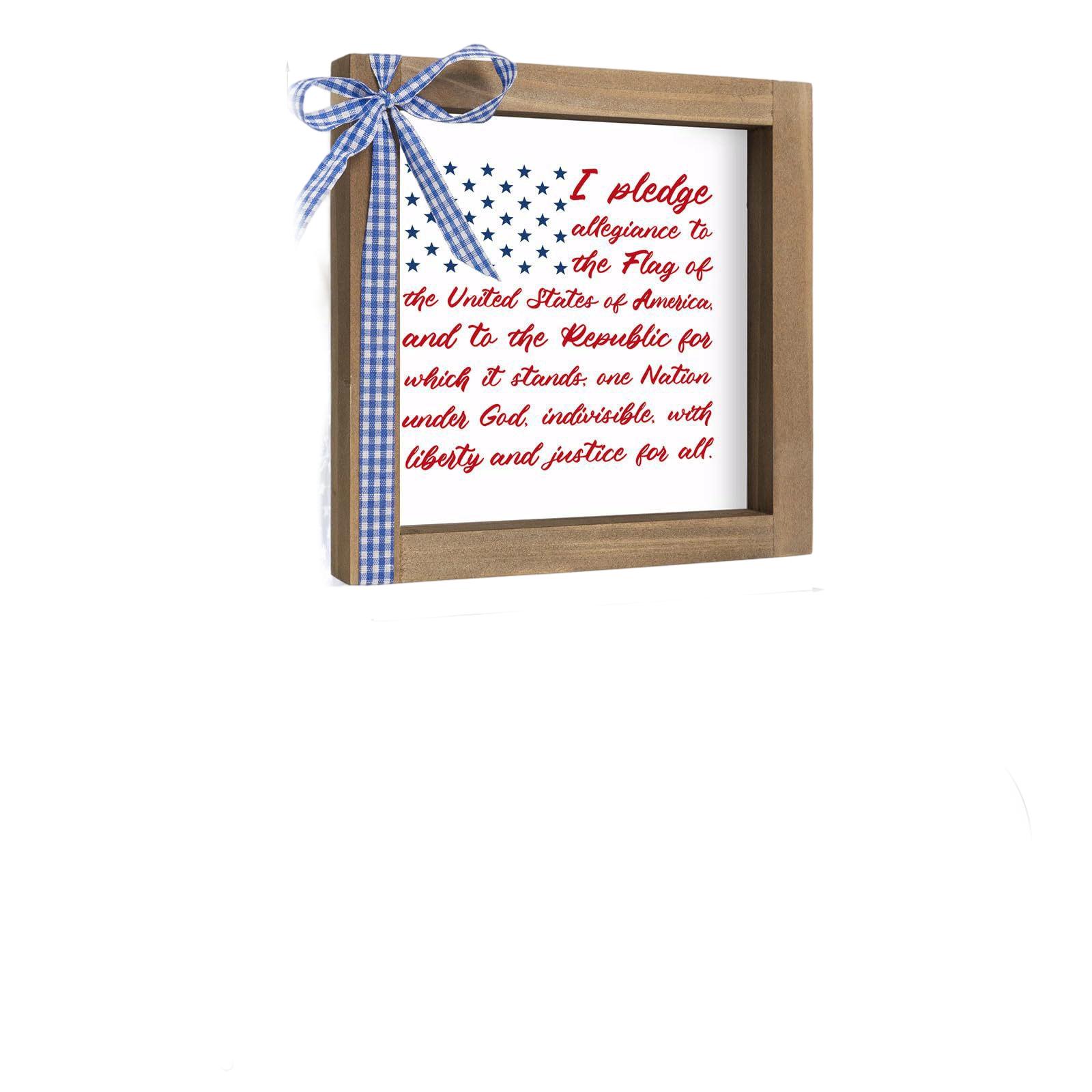 American Independence Day Small Photo Frame Decoration Independence Day Home Decor Decoration