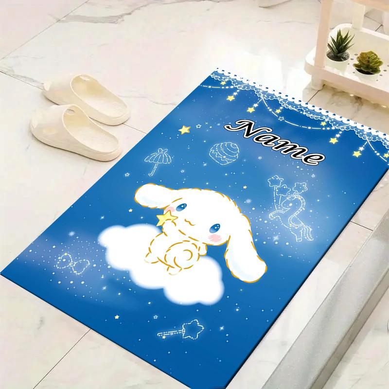 Custom 1Pc Hello Kitty Fantasy Night Rug Office Carpet Indoor Outdoor Entrance Doormat Nonslip Soft And Comfortable Living Room D2915296