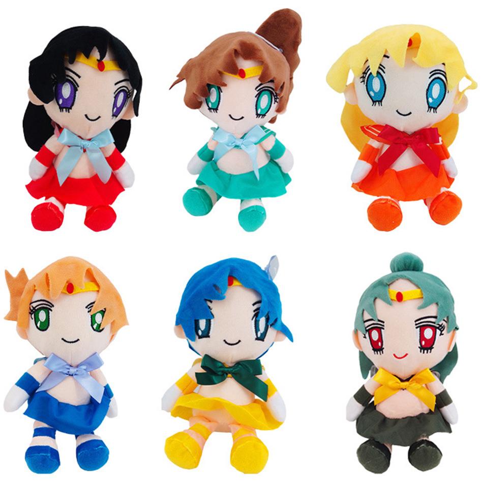 

Japanese Anime Plush Toy Lovely Cartoon Stuffed Doll Sweet Girl Cuddly Room Decor Gift for Kids