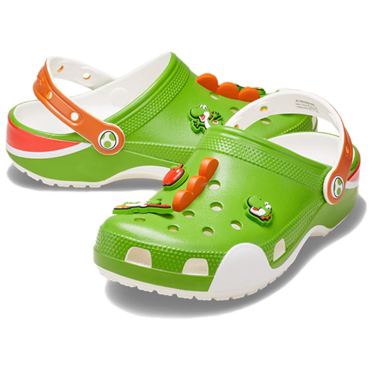 Crocs Classic Yoshi Clogs Unisex Clogs Green 212136