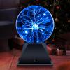Flashmen Plasma Ball Lamp 5 inch Science Toy Touch & Sound Sensitive Plasma Globe Extra Large Lightning Ball Bedroom Decor Lamp Novelty Present