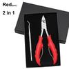 Stainless Steel Manicure & Pedicure Set with Nail Clippers File Dead Skin Pliers Nail Scissors-Durable Salon & Home Use