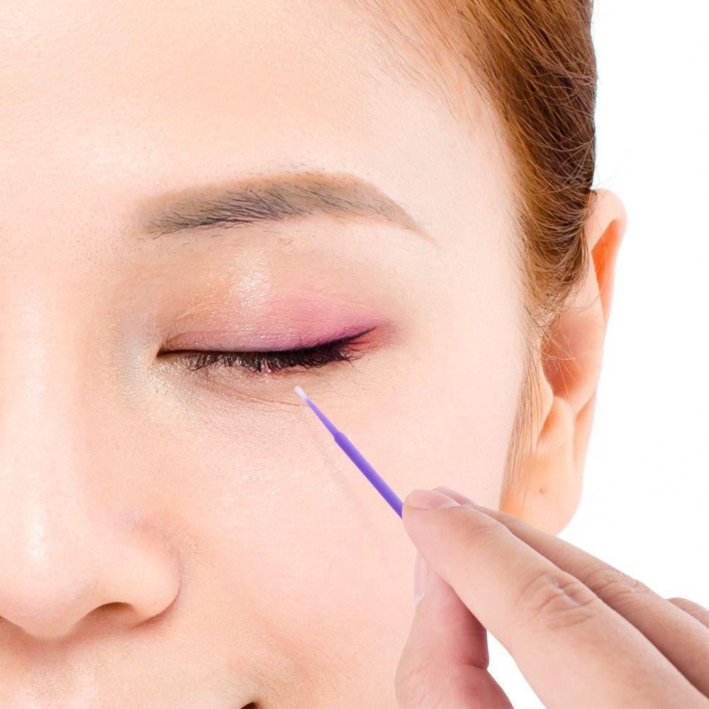 Brushe Women Mascara Applicator Brush Disposable Cotton Swab Eyelash Extension Tools Micro Brushes