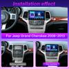 2 DIN Android Carplay Car Radio For Jeep Grand Cherok 2008-2013 Multimedia Player Head Unit Stereo GPS Navigation BT WIFI 4+64GB