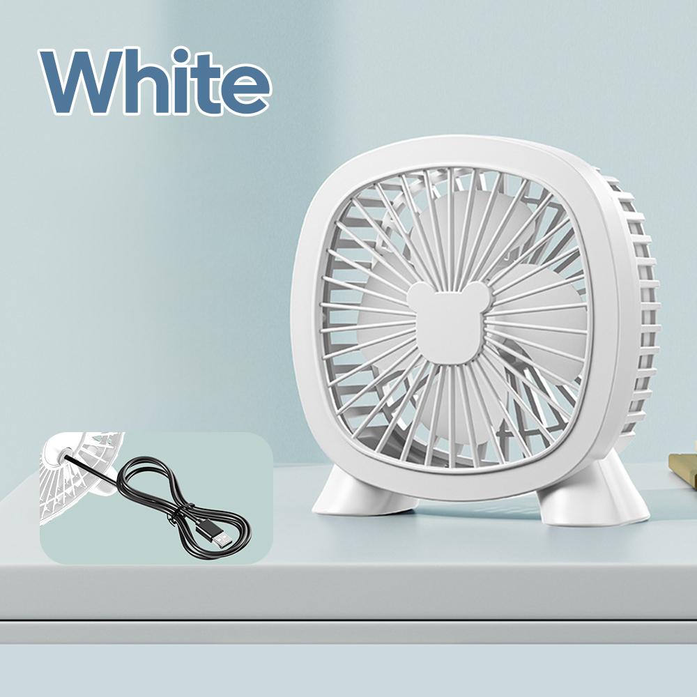 Mini Desktop Fan Portable With USB Direct Plug In Summer Gadget USB Small Fan For Home Desk Office School Outdoor Camping Travel