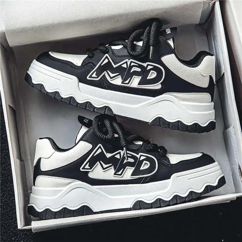 Fashion Demi-season Height Up Red Man Boot Casual Name Brand Sneakers Loafers Shoes For Man Sports Outside Vzuttya Best-selling