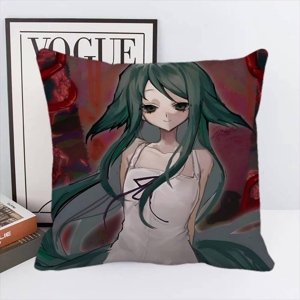 Horror Game S-Saya No Uta The Song Of Saya Pillow Case Square Pillow Bedroom Sofa Leisure Comfort Cushion Car Home Decoration