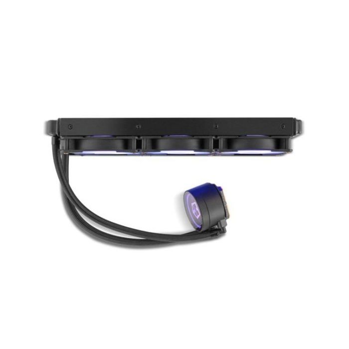 NOX XTREME PRODUCTS HUMMER M-360 - ARGB Liquid Cooling, Intel and AMD, 3 X 120mm PMW Controlled Fans, Pump with Effect