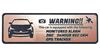 Honami Works Prius 50 Series Early Security Emblem 24-Hour Surveillance Dash Cam GPS Tracker Sticker