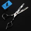 6.0 Inch Xc-13 Seamless Double-Sided Teeth, Hair Scissors, Hair Scissors, Tooth Scissors, Thin Scissors, Double-Sided Teeth