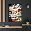 1pc Dragon Ball Anime Poster Poster Stickers Art Wall Murals Decor Game Room Decor Gifts Kawaii HD Painting Cat Cars