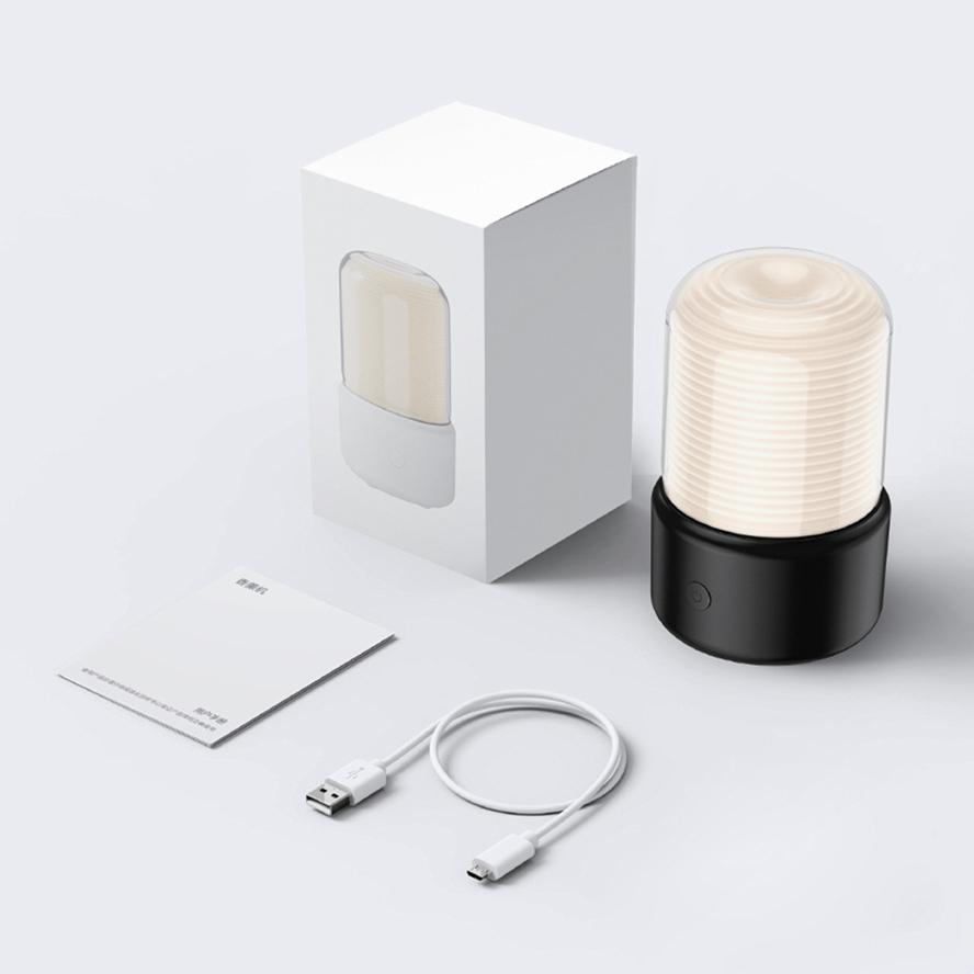 Difuzor de uleiuri esențiale de aromoterapie USB Atomizor cu ultrasunete Producător de ceață liniștit pentru dormitor cu lampă caldă umidificator de aer de uz casnic