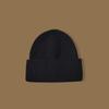 High Quality Solid Color Hat Women's Autumn and Winter Wool Hat Warm Ear Protection Cold Hat Versatile Face Small Knitted Hat Men's Windproof