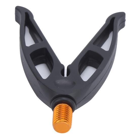 4 Pcs Edelstahl Angelrute Rests V Gummi Butt Grip V Zurück Rests für Angel Rod Pod