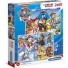Puzzles Pat'Patrouille - Clementoni - 2x60 Pièces - Pour Enfants Dès 5 Ans