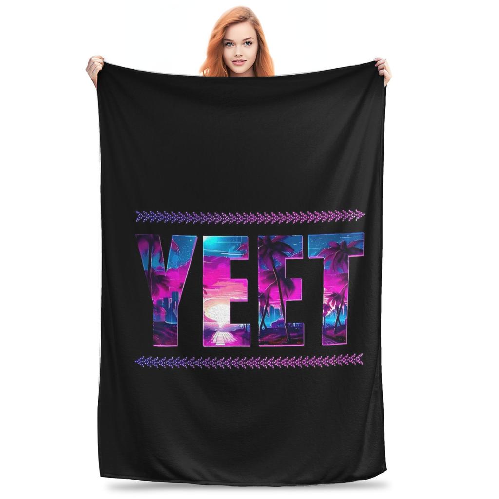 JEY YEET USO Wrestling Hřejivá deka Dětská plyšová přehozová deka Vtipný přehoz na pohovku Křeslo Flanelová přikrývka Potah na rozkládací pohovku