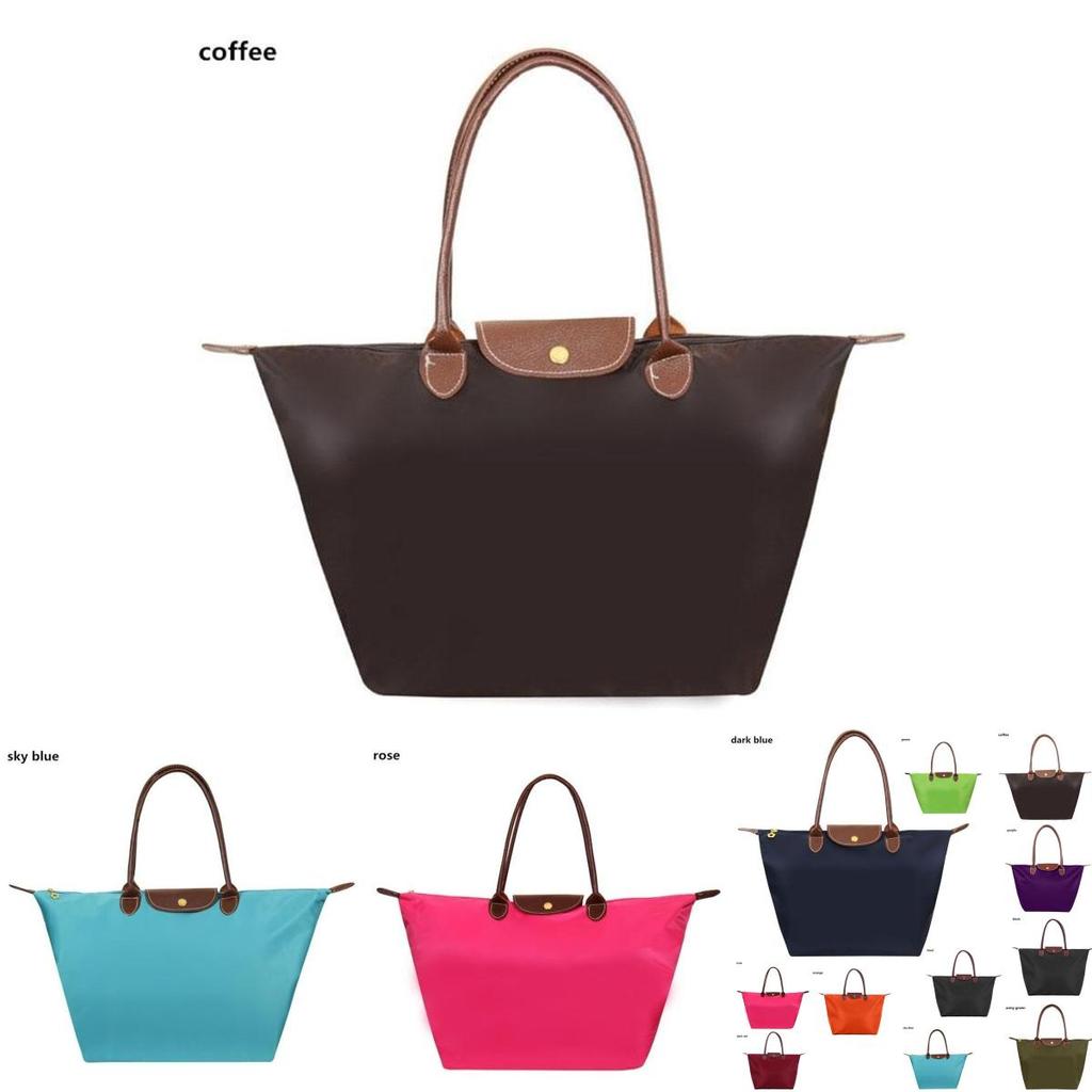 Elegant Fashion Folding Nylon Dumpling Shape Bag Handbag Tote For Stylish Women