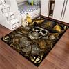 Skull Print Rug - home decoration Carpet For Living Room Bedroom Flooring Computer Chair Area Rug