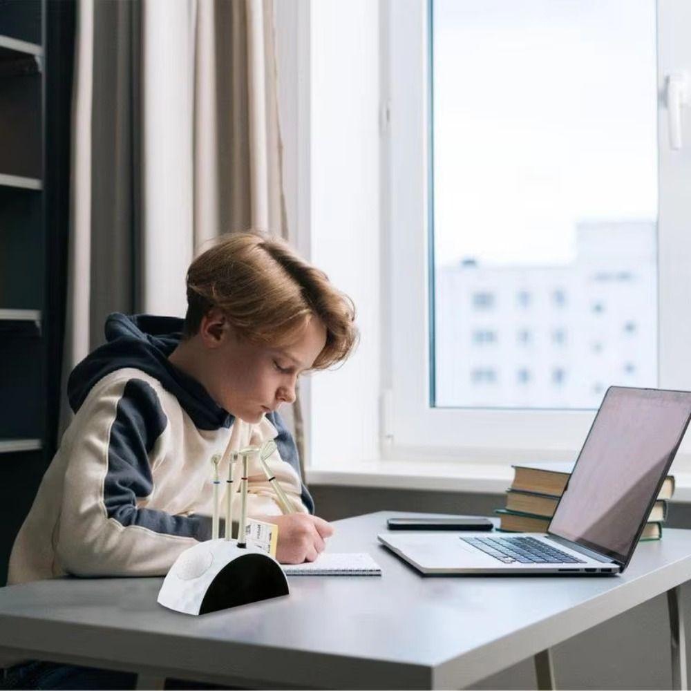 1 Set Golfer Pens Golf Ball Pencil Holder Decoration Golf Pen Set  Golf Clubs