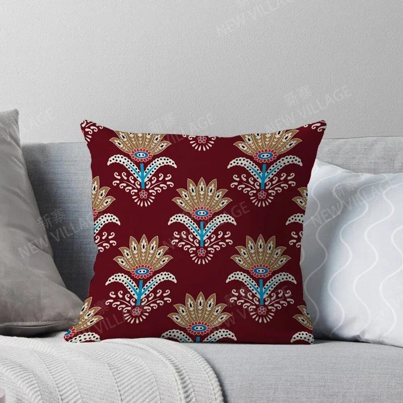 Fall Home Decor Autumn Living Room Throw Pillow Cover Sofa Boho Cushion Cover Morocco
