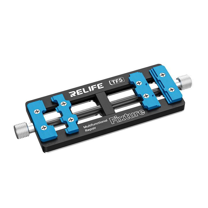 

RELIFE TF5 Multifunctional Repair Fixture PCB Holder Motherboard Clamp for Mobile Phones CPU Chips Electronics Maintenance