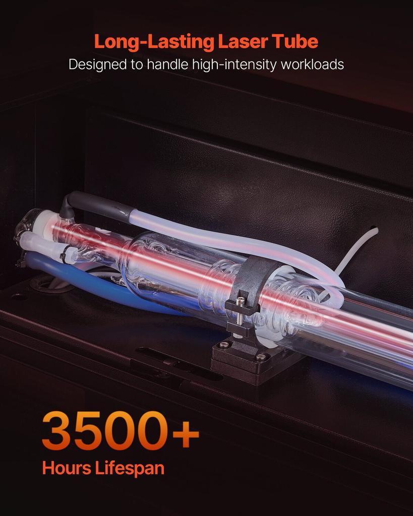 50W CO2 Laser Engraver, 500 X 300 Mm, CO2 Laser Engraver Cutter Machine with 4 Way Pass Air Assist, Engraving Cutting Machine, Compatible with