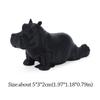 3D-Druck Yoga Flusspferd Statue Harz Flusspferd Figur Flusspferd Dekorative Ornamente Mehrere Stile Mini