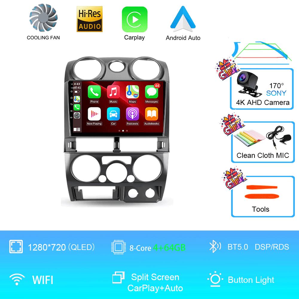 Car Radio Android 14 Carplay For Kia Cerato 3 K3 Forte 2013 2014 2015 2016 2017 2018 Auto Stereo Multimedia Player GPS Navigatio