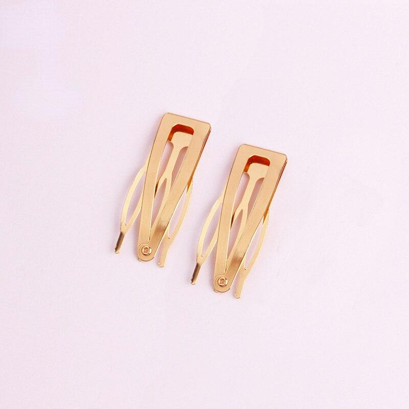 5pcs/lot Black Metal Updo Hair Pins Hair Organizer Hairpin Click Clacks Snap Hair Clips Headwear for Women Fashion Styling Tools