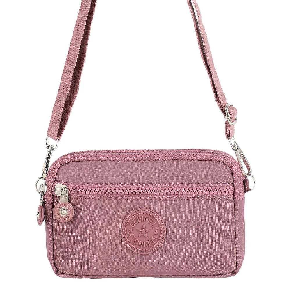 

Fashion Women Handbag Portable Zipper Shoulder Bag High Quality Nylon Underarm Bag Comfortable Crossbody Bag Messenger Bag
