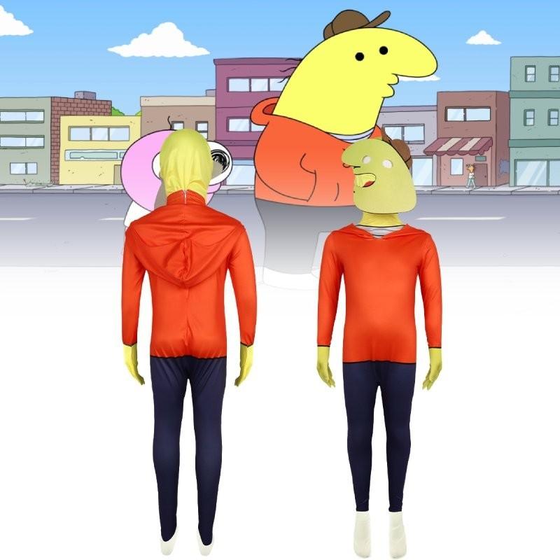 Unisex Smiling Friends 2 Character Cosplay Costume Perfect For Anime And Game Events