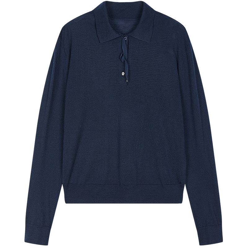 JNBY Women's Polo Neck Knit Sweater