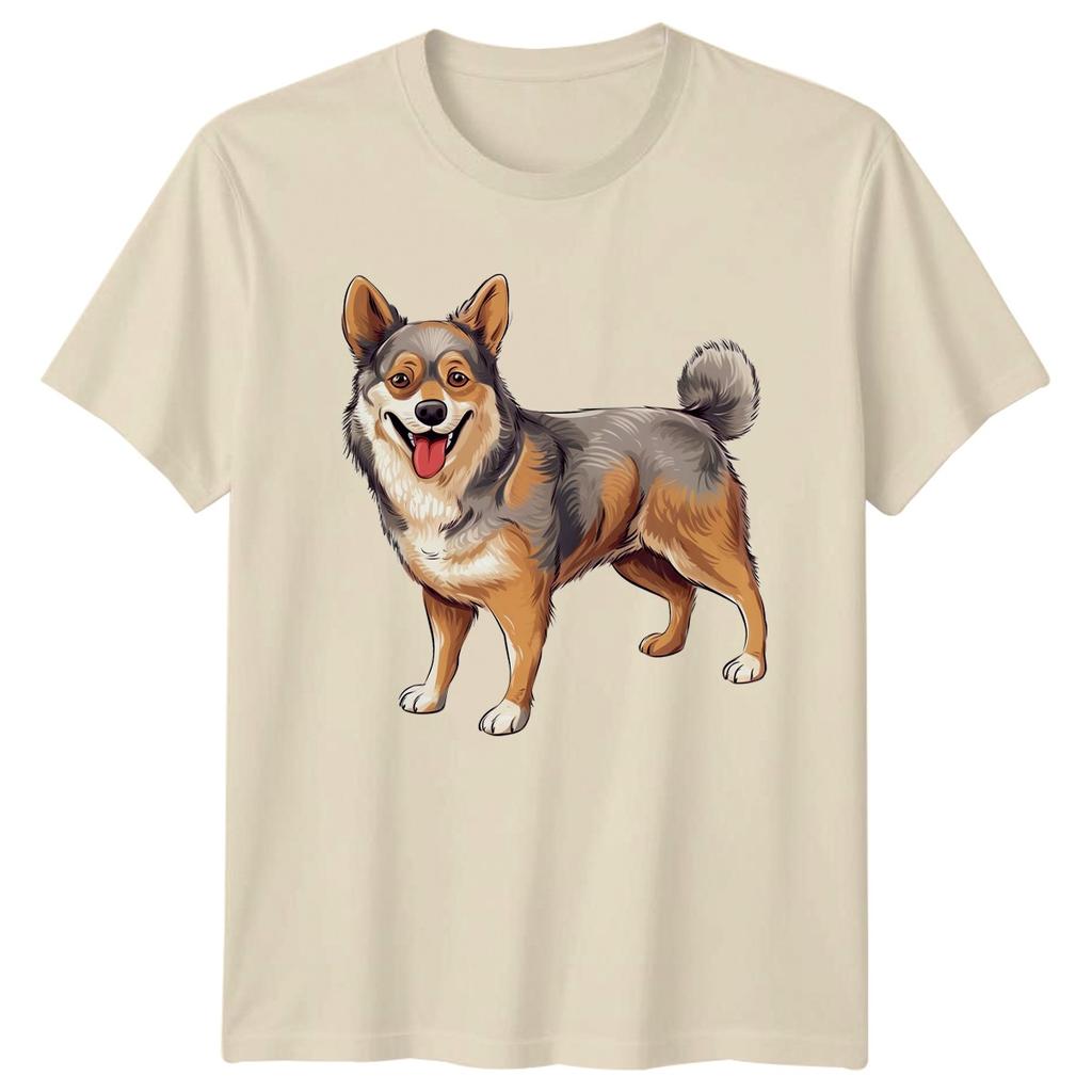 Happy Corgi Dog Corgi Animals Unisexs TShirt Unisexs Graphic Tee