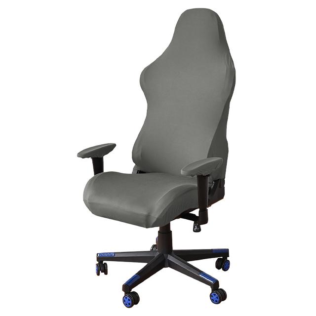 Effen Stof Gaming Stoelhoes Stretch Anti-Slip Bureaustoelhoezen Goedkope Game Stoelhoes Voor Kantoor Thuis