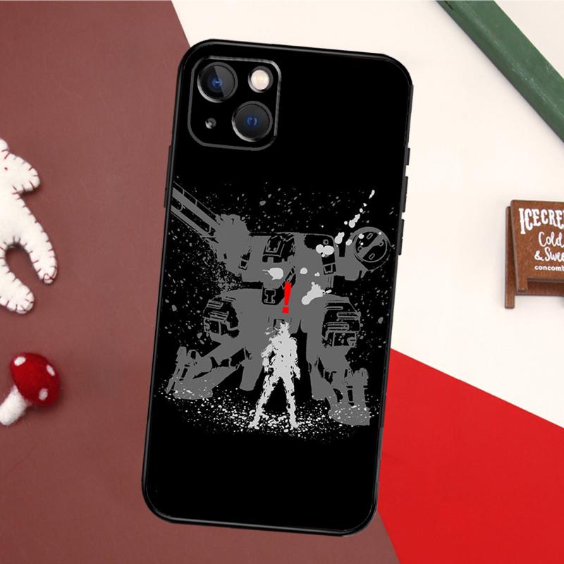 Metal Gear Solid Case For iPhone 11 12 13 14 16 15 Pro Max Plus Mini X XR XS Max 7 8 Back Cover