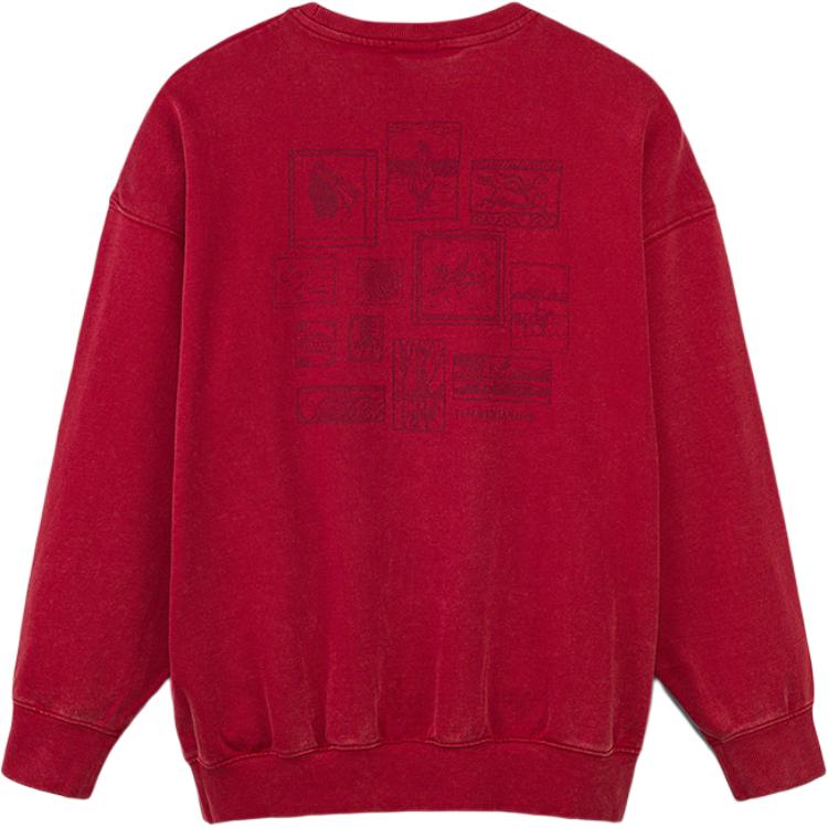 Timberland Year Of The Horse New Year Edition Knitted Crew Neck Loose Pullover Sweatshirt Men Sweatshirt A5MXM-AFG