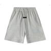 Fear of God Pantaloncini da ginnastica Essentials con stampa di lettere curve Unisex Oversize Cotone Coulisse Vita Elastica Streetwear Casual Sportivi Pantaloncini al Ginocchio