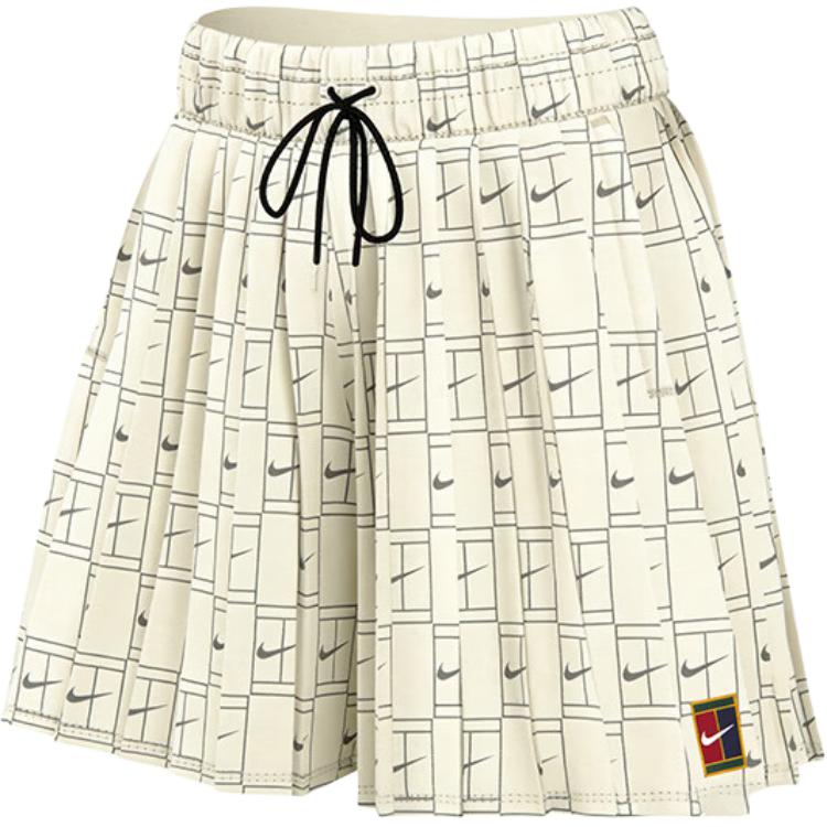 Nike Printed Mid-Rise Tennis Pants Women pants IB0770-133 S