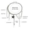 Fashion Forward Hollow Star Necklace Versatile Layering Jewelry For Women Lightweight Alloy Daily Wear Accessory