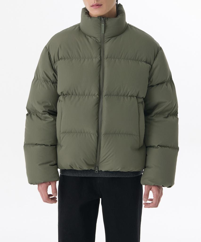 Musinsa Standard Down Puffer Short Padded Jacket [Khaki]