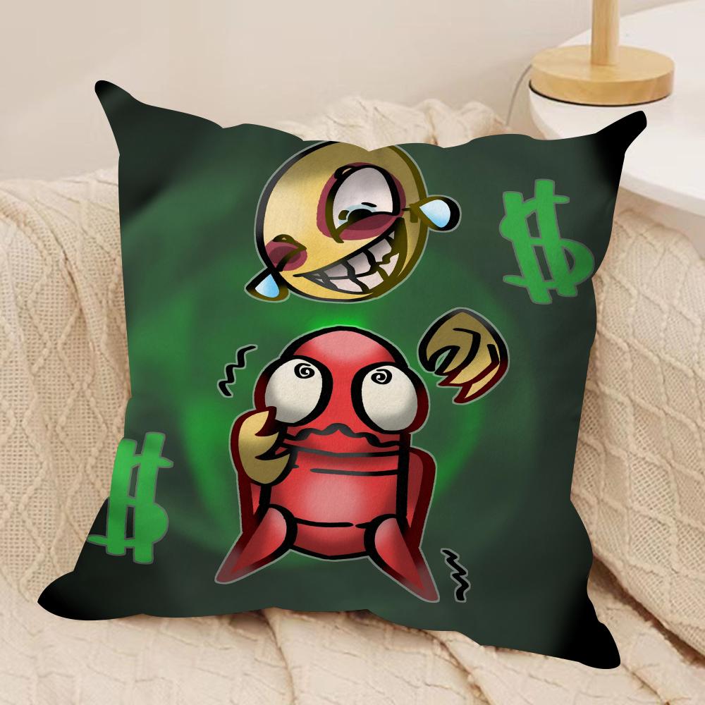 Horrible Games RREPOS Cushion Cover Short plush Doublesided Print Square Throw Pillow Covers Sofa Home Cushion Decor