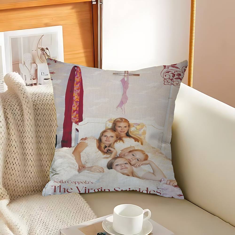 Classic Sofia Coppola Movie The Virgin Pillow Gift Home Office Decoration Bedroom Sofa Car Cushion Cover Case 45X45