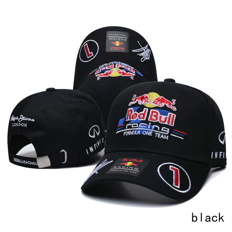 Red Bull Racing F1 Team Baseball Cap Max Verstappen #1 Embroidered Adjustable Hat