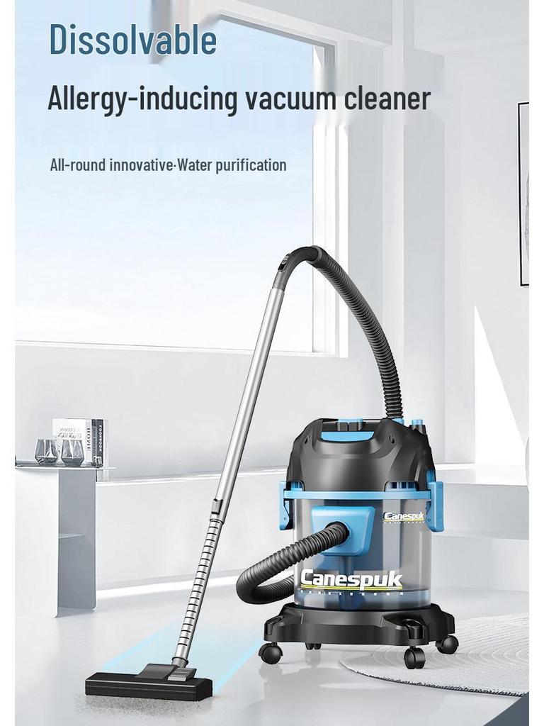 25L High-Power Wet/Dry Vacuum Cleaner with Blower for Indoor and Car Use