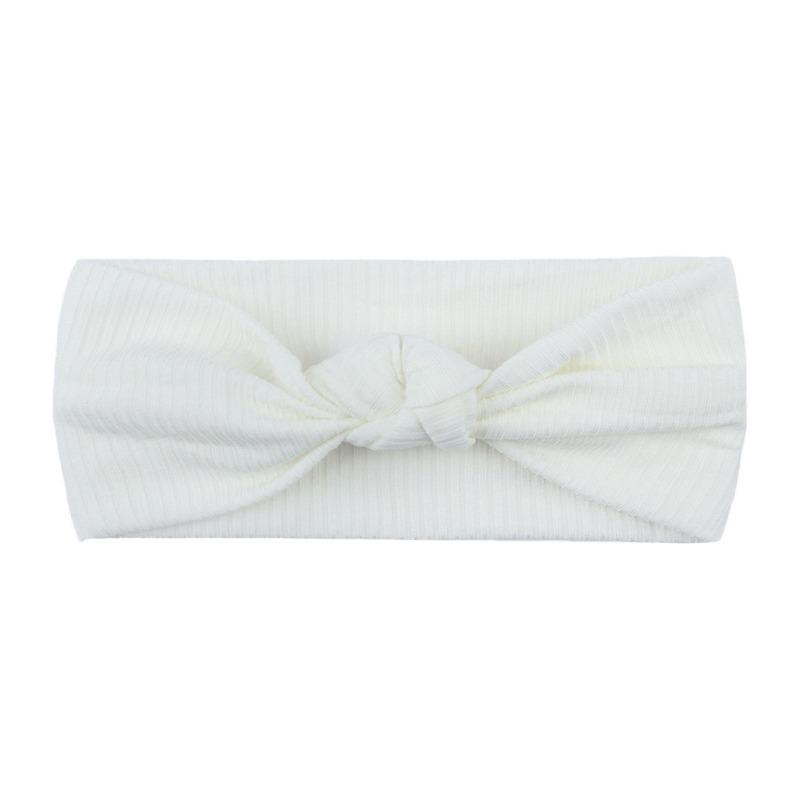 Knotted Elastic Children s Headband Cute Solid Color Pit Strip Baby Headband Four Seasons Thin Baby Headband