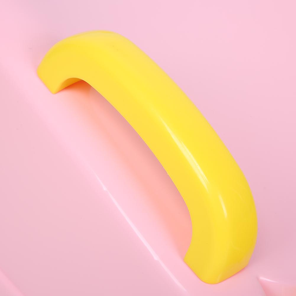 Klappbarer Kinder-Shampoosessel Verstellbarer Cartoon Baby-Shampoo-Liegesessel Rosa