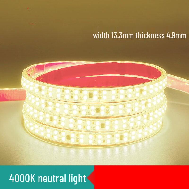 Nu Feng 220V Warm White Self-Adhesive LED Strip Light